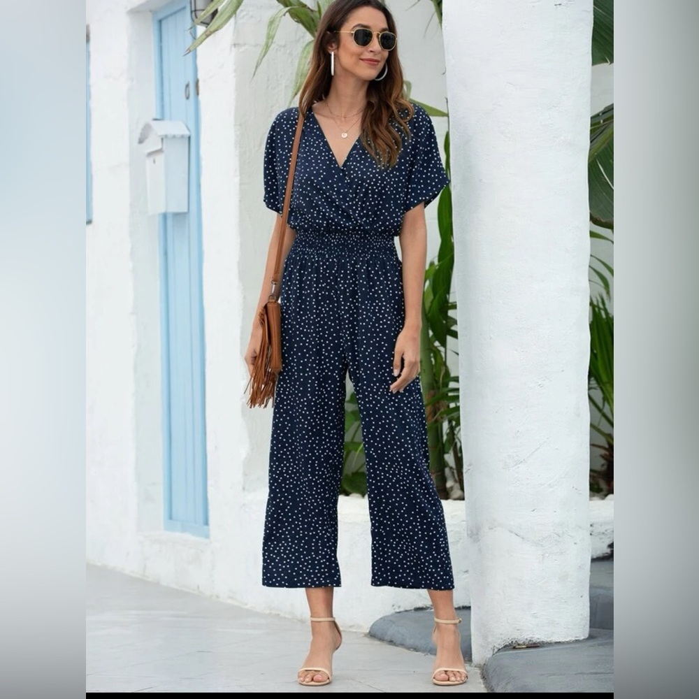 Navy Jumpsuit